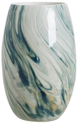 Gisela vase 22 cm grønn