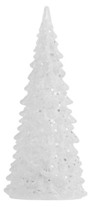 Jingle juletre med LED 17 cm hvit