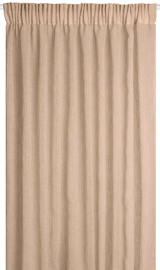 Tobias gardin 140x160 lys beige