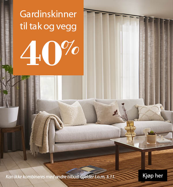 Gardinskinner 40%