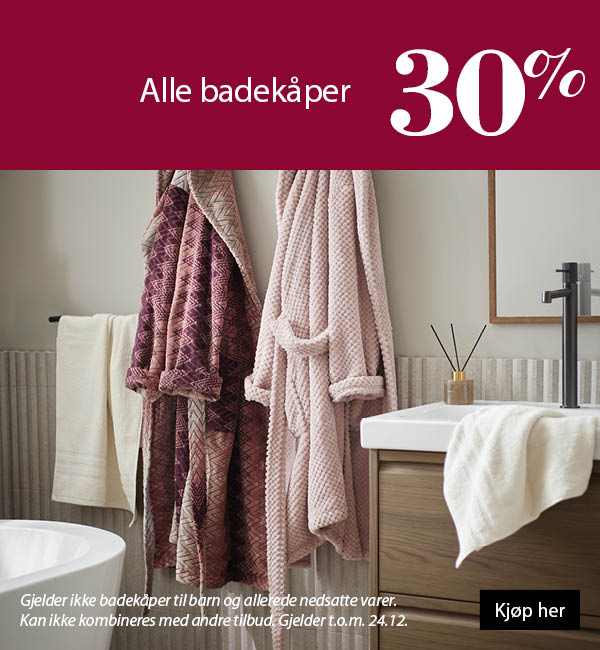 Badekåper 30%