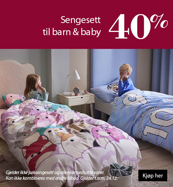 Barnesengesett 40%