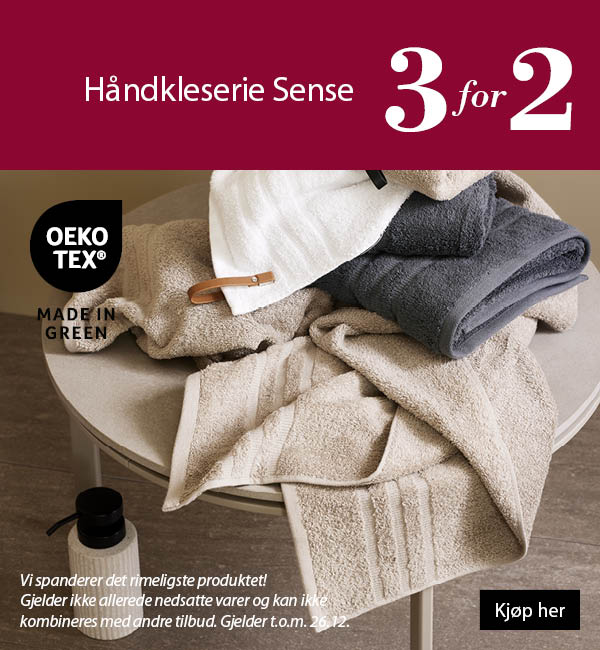 Håndkleserie Sense 3 for 2