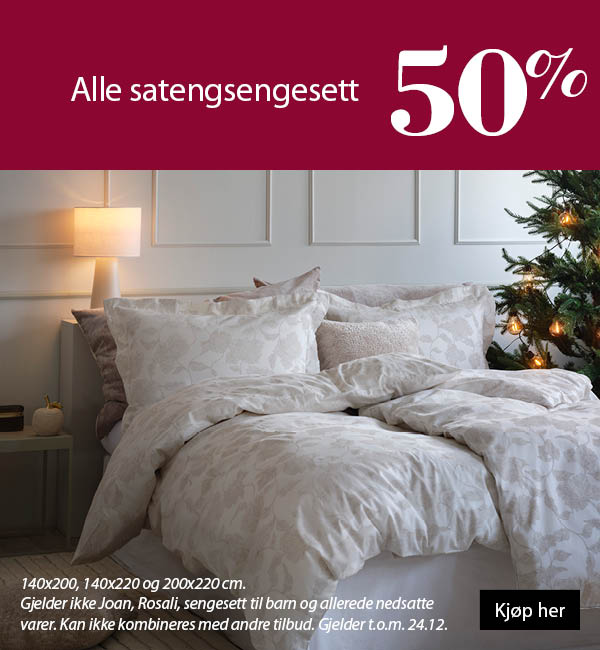 Satengsengesett 50%